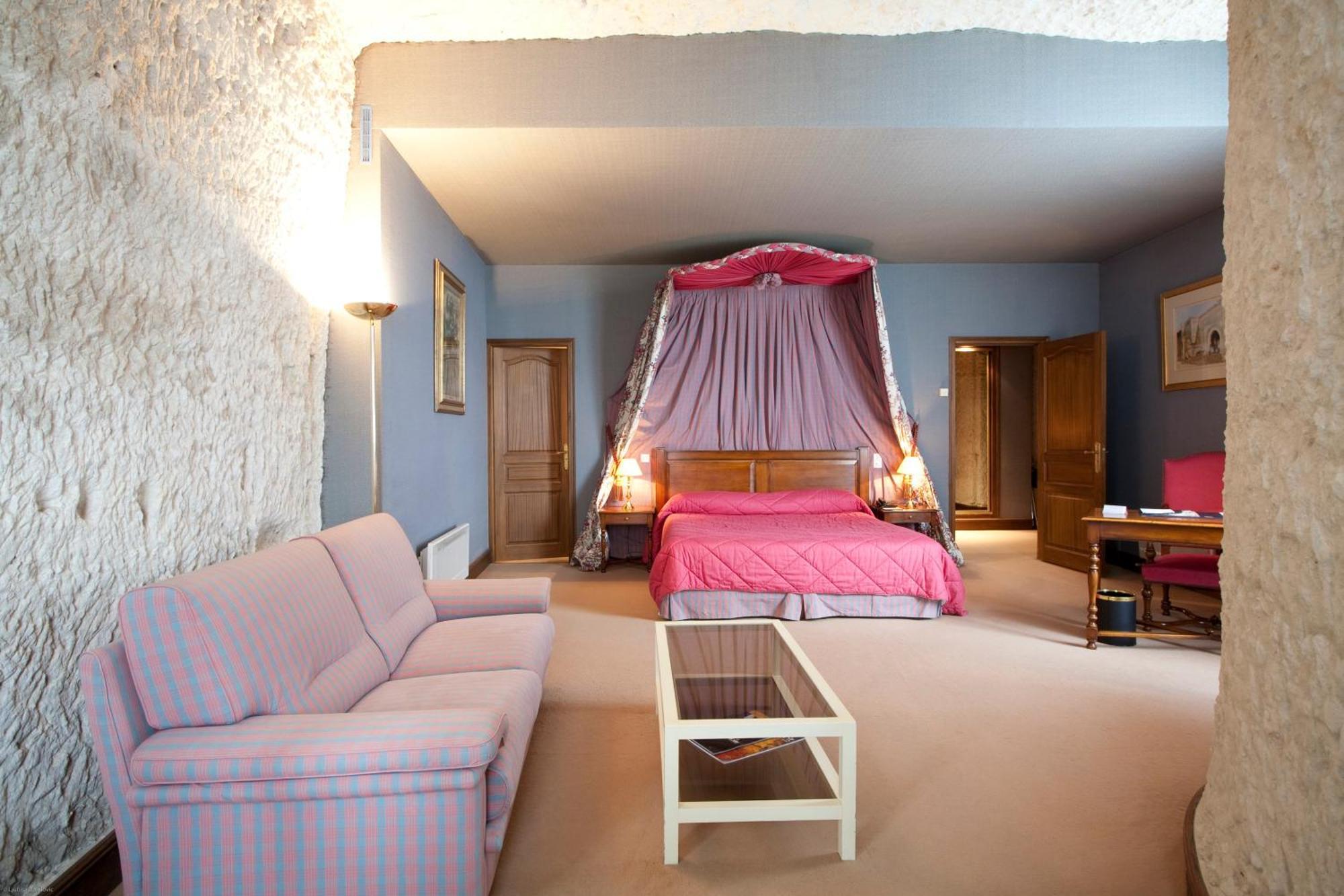 Hotel Les Hautes Roches Rochecorbon Exterior foto