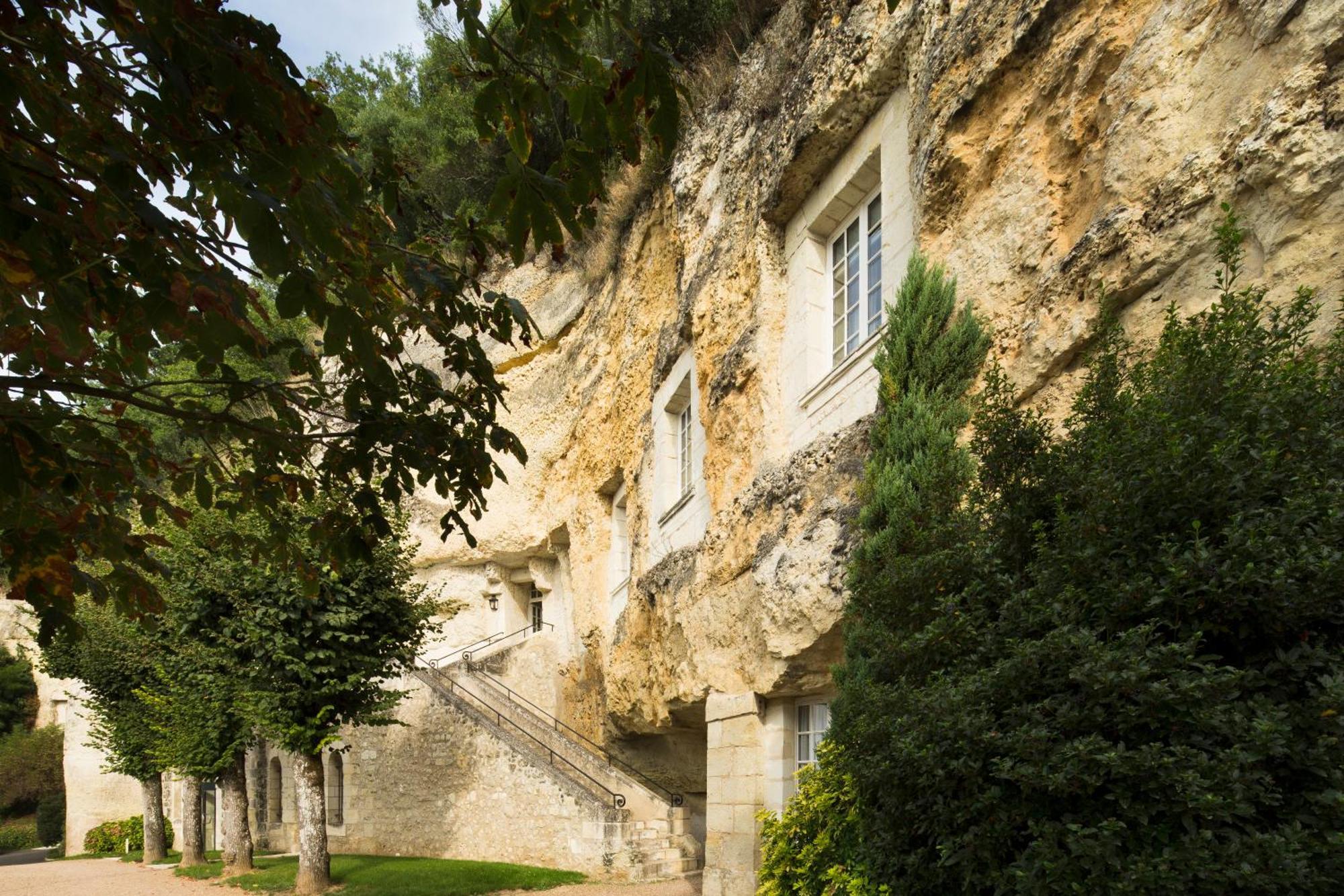 Hotel Les Hautes Roches Rochecorbon Exterior foto