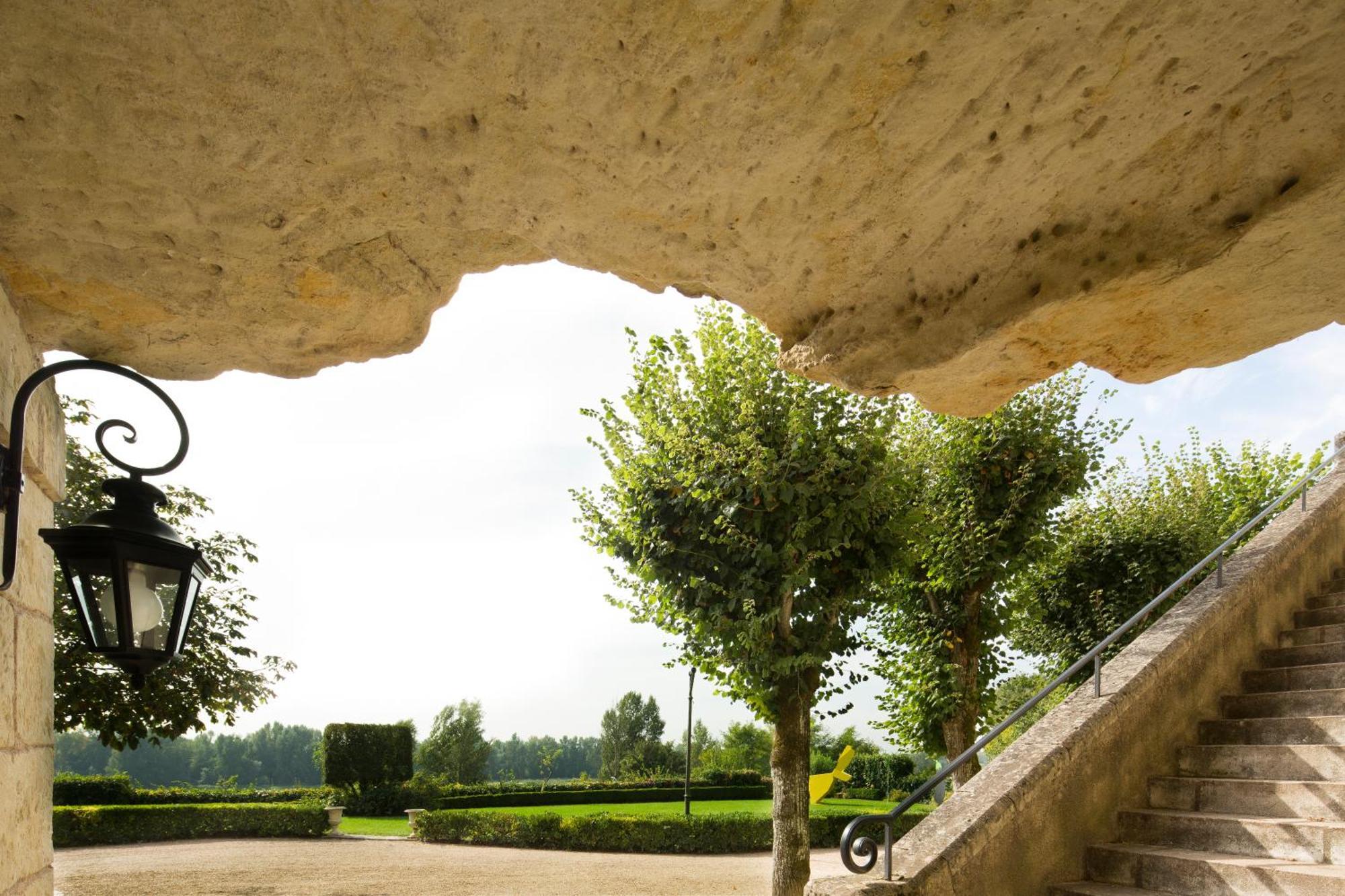 Hotel Les Hautes Roches Rochecorbon Exterior foto