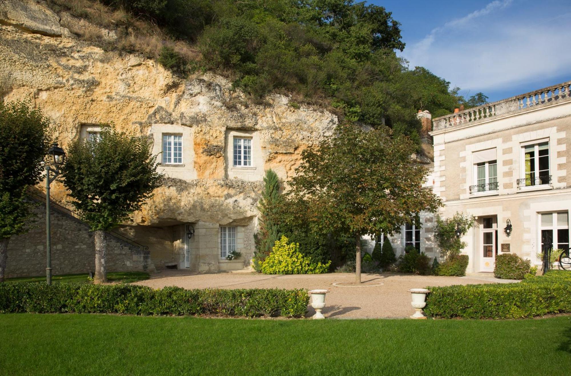 Hotel Les Hautes Roches Rochecorbon Exterior foto