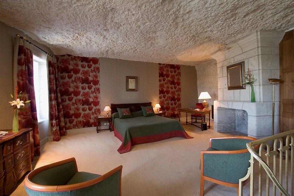 Hotel Les Hautes Roches Rochecorbon Zimmer foto