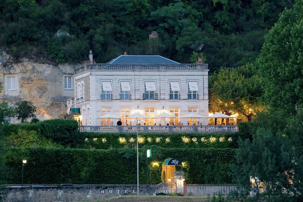 Hotel Les Hautes Roches Rochecorbon Exterior foto